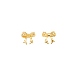 Pico Copenhagen - Bow Petite Studs - Gold