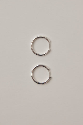 Englund1917 - Classic Hoops Medium - Silver