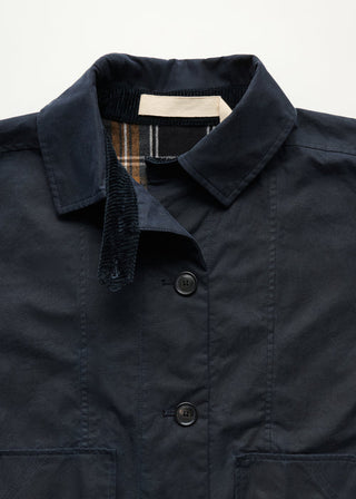 AIAYU - Jay Coat Oilskin - Navy