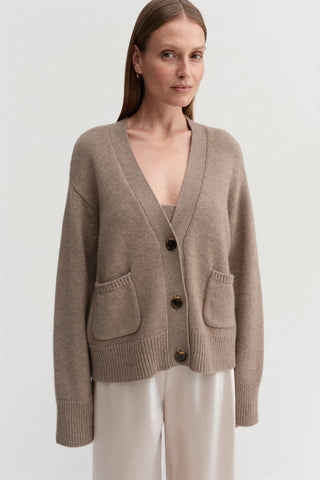 ALMADA LABEL - Beja Cardigan - Nougat