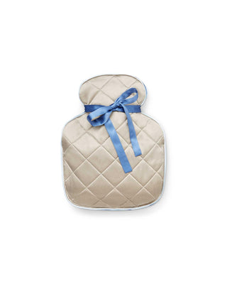 THE BEAUTY SLEEPER - Silk Hot Water Bottle Small - Sandy Beach