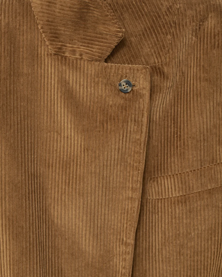 AF Agger - Corduroy Straight Blazer - Cognac