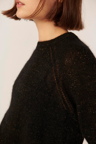 DES PETITS HAUTS - Biki Sweater - Noir