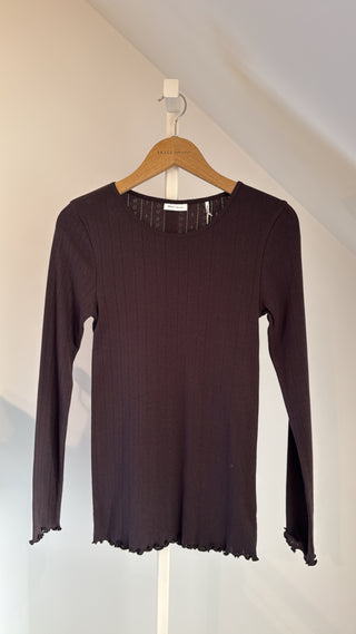 SKALL - Edie Blouse - Dark Brown