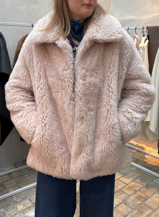 THE CURATED - The Teddy Jacket - Bone (pre-order)