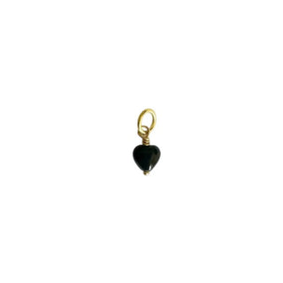 Pico Copenhagen - French Mini Heart Pendant - Black