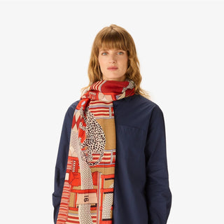 INOUI - Nicolas Scarf 100 - Rouge