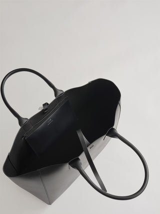 Koné - Large Filippo Bag - Vitello Black