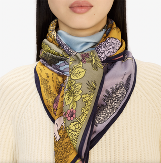 INOUI - Square Quatre Saisons 100 - Pastel