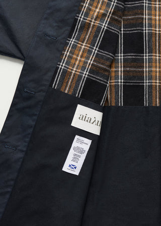 AIAYU - Jay Coat Oilskin - Navy