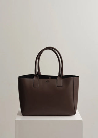 Koné - Filippo Work Bag - Vitello Dark Brown