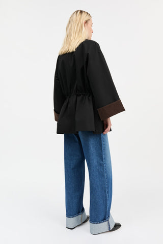 SKALL - Gaby Jacket - Black/Brown