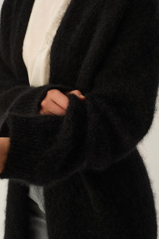 DES PETITS HAUTS - Alfa Cardigan - Noir