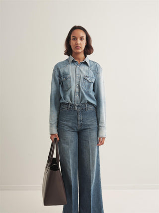 Koné - Large Filippo Bag - Vitello Dark Brown