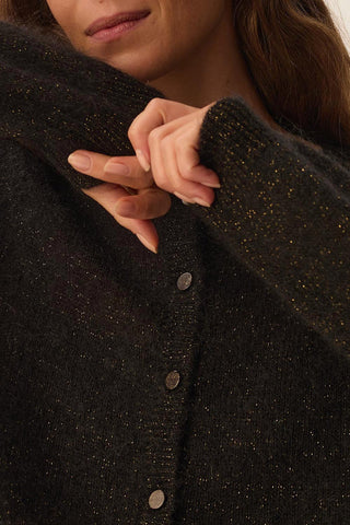 DES PETITS HAUTS - Binette Cardigan - Noir