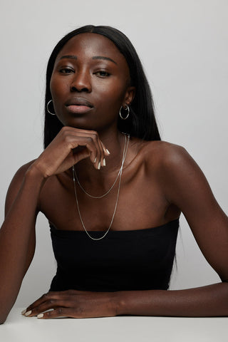 Englund1917 - Classic Silver Hoops Large