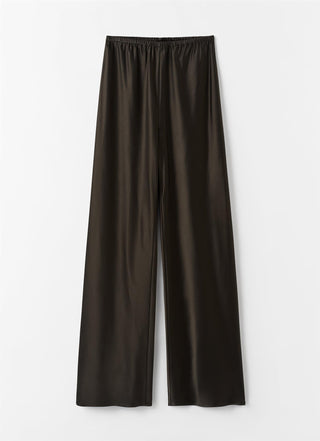 ALMADA LABEL - Bias Satin Pants - Chocolate