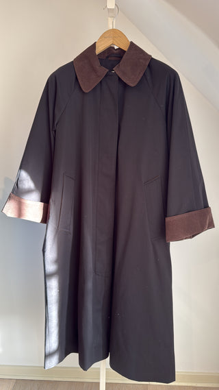 SKALL - Gaby Coat - Black/Brown