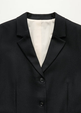 AIAYU - Mason Jacket Wool - Black