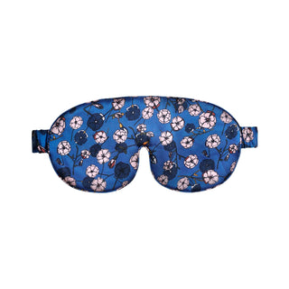 THE BEAUTY SLEEPER - Silk Sleep Mask - Gemini Blue