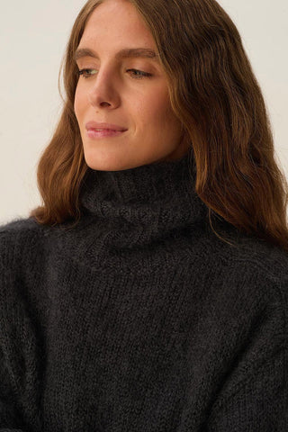 DES PETITS HAUTS - Charline Sweater - Ardoise