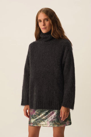 DES PETITS HAUTS - Charline Sweater - Ardoise