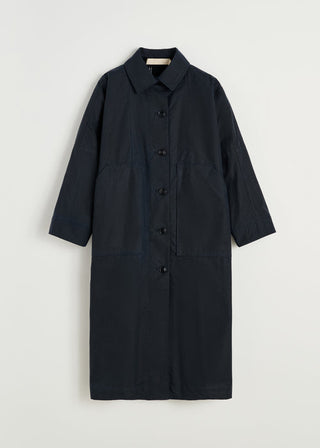 AIAYU - Jay Coat Oilskin - Navy