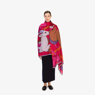 INOUI - Cavale Scarf 100 - Rouge