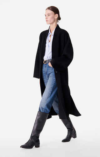 VANESSA BRUNO - Bachir Coat - Black