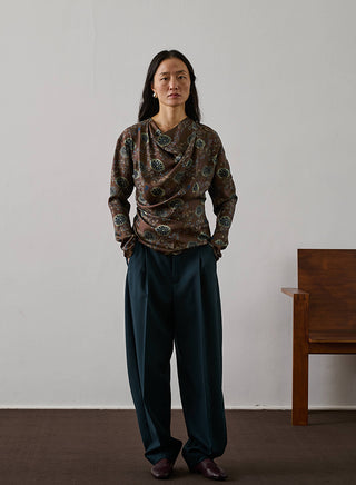 SOEUR - Fresia - Aubergine/Vert