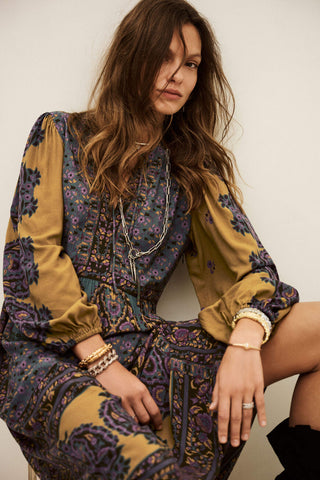 BA&SH - Barley Dress - Chocolat