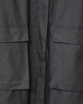 AF Agger - Oilskin Coat - Black