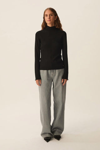 DES PETITS HAUTS - Azelle Sweater - Noir