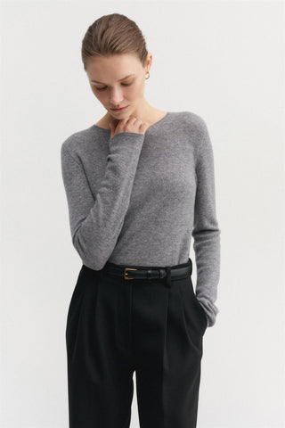 ALMADA LABEL - Awa Crewneck Sweater - Grey