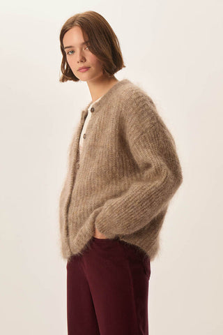 DES PETITS HAUTS - Alma Cardigan - Loup