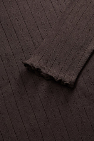 SKALL - Edie Blouse - Dark Brown