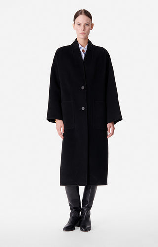 VANESSA BRUNO - Bachir Coat - Black