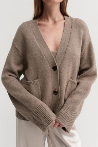 ALMADA LABEL - Beja Cardigan - Nougat