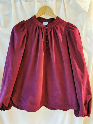APOF - Audrey Shirt - Red Plum