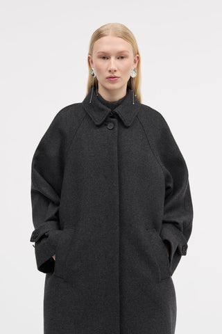 MKDT STUDIO - Caro Two Layered Wool - Dark Grey