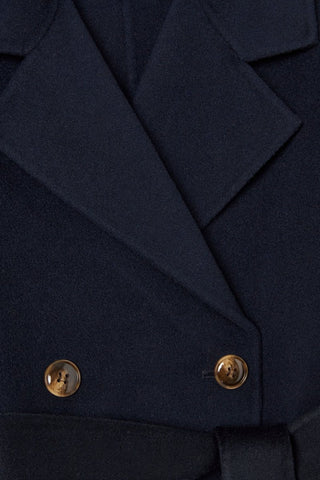 THE CURATED - The London Coat - Navy