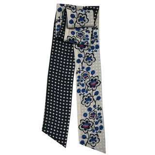 LES BELLES VAGABONDES - Bandeau Cotton Club - Bleu