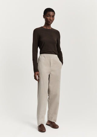 AIAYU - Coco Pant Corduroy - Silver