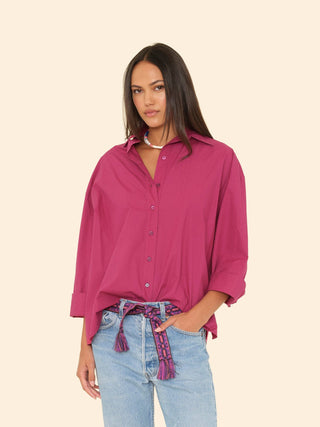 XIRENA - James Shirt - Mulberry