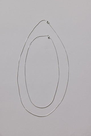 Englund1917 - Classic Box Chain Short - Silver