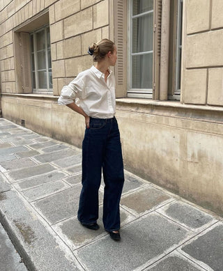 SKALL - Willow Wide Jeans - Indigo Blue