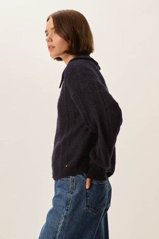 DES PETITS HAUTS - Capucine Cardigan - Marine