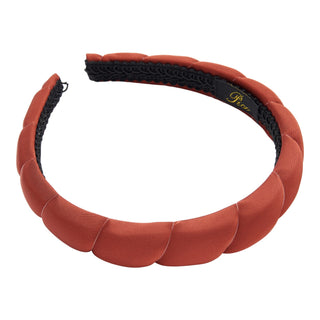 Pico Copenhagen - Salicia Satin Headband - Rust