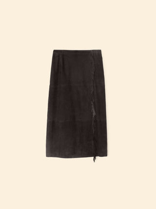 XIRENA - Bonnie Leather Skirt - Black