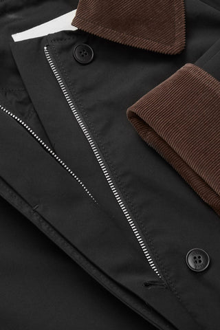 SKALL - Gaby Coat - Black/Brown